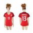 Womens USA #13 Morgan Away Soccer Country Jersey