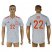 Spain #22 Isco Away Soccer Country Jersey