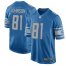Nike Detroit Lions #81 Calvin Johnson Light Blue Team Color Youth Stitched NFL Elite Jersey