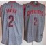 Cleveland Cavaliers 2 Kyrie Irving Grey Static Fashion Swingman NBA Jersey Cheap