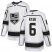Adidas Los Angeles Kings #6 Joakim Ryan White Road Authentic Stitched NHL Jersey