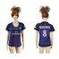 Womens Paris Saint-Germain #8 Thiago Motta Home Soccer Club Jersey