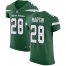Nike New York Jets #28 Curtis Martin Green Team Color Mens Stitched NFL Vapor Untouchable Elite Jersey