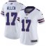Nike Buffalo Bills #17 Josh Allen White Womens Stitched NFL Vapor Untouchable Limited Jersey