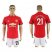 Manchester United #21 Ander Herrera Red Home Soccer Club Jersey
