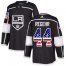 Adidas Los Angeles Kings #44 Robyn Regehr Black Home Authentic USA Flag Stitched NHL Jersey