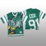 NFL Philadelphia Eagles #91 Fletcher Cox Green Mens Mitchell & Nell Big Face Fashion Limited NFL Jersey