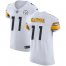 Nike Pittsburgh Steelers #11 Chase Claypool White Mens Stitched NFL New Elite Jersey