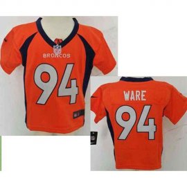 Toddler Nike Denver Broncos #94 DeMarcus Ware Orange Team Color Stitched NFL Elite Jersey