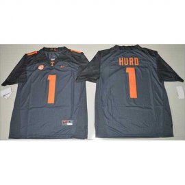 Tennessee Volunteers #1 Jalen Hurd Grey Limited Stitched NCAA Jersey