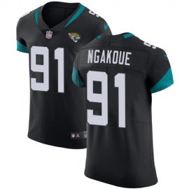 Nike Jacksonville Jaguars #91 Yannick Ngakoue Black Team Color Mens Stitched NFL Vapor Untouchable Elite Jersey