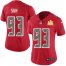 Nike Tampa Bay Buccaneers #93 Ndamukong Suh Red Womens Super Bowl LV Champions Patch Stitched NFL Limited Rush Jersey