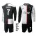 Juventus #7 Ronaldo Home Long Sleeves Kid Soccer Club Jersey