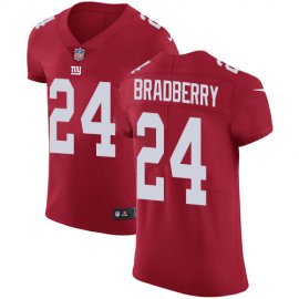 Nike New York Giants #24 James Bradberry Red Alternate Mens Stitched NFL New Elite Jersey