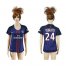 Womens Paris Saint-Germain #24 Verratti Home Soccer Club Jersey