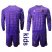 Mexico Blank Purple Goalkeeper Long Sleeves Kid Soccer Country Jersey
