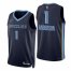 Nike Memphis Grizzlies #1 Kyle Anderson Navy Mens 2021-22 NBA 75th Anniversary Diamond Swingman Jersey – Icon Edition Mens