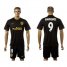 Atletico Madrid #9 Mandzukic Away Soccer Club Jersey
