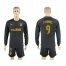 Atletico Madrid #9 F.Torres Away Long Sleeves Soccer Club Jersey