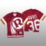 NFL Washington Football Team #36 Sean Davis Red Mens Mitchell & Nell Big Face Fashion Limited NFL Jersey