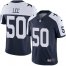 Nike Dallas Cowboys #50 Sean Lee Navy Blue Thanksgiving Youth Stitched NFL Vapor Untouchable Limited Throwback Jersey