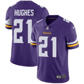 Nike Minnesota Vikings #21 Mike Hughes Purple Team Color Mens Stitched NFL Vapor Untouchable Limited Jersey