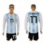Argentina #17 Otamendi Home Long Sleeves Soccer Country Jersey