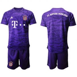Bayern Munchen Blank Red Goalkeeper Soccer Club Jersey