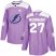 Adidas Tampa Bay Lightning #27 Ryan McDonagh Purple Authentic Fights Cancer Stitched Youth NHL Jersey