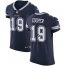Nike Dallas Cowboys #19 Amari Cooper Navy Blue Team Color Mens Stitched NFL Vapor Untouchable Elite Jersey