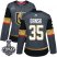Adidas Vegas Golden Knights #35 Oscar Dansk Grey Home Authentic 2018 Stanley Cup Final Womens Stitched NHL Jersey