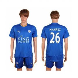Leicester City #26 Maherz Home Soccer Club Jersey