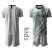 Chelsea Blank Grey Goalkeeper Kid Soccer Club Jersey