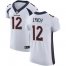 Nike Denver Broncos #12 Paxton Lynch White Mens Stitched NFL Vapor Untouchable Elite Jersey