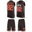 Nike Cleveland Browns #82 Ozzie Newsome Brown Team Color Mens Stitched NFL Limited Tank Top Suit Jersey