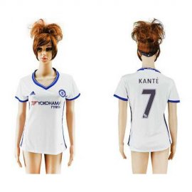 Womens Chelsea #7 Kante Sec Away Soccer Club Jersey