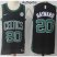 Mens Nike Boston Celtics #20 Gordon Hayward Black NBA Authentic Statement Edition Jersey