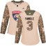 Adidas Florida Panthers #3 Keith Yandle Camo Authentic 2017 Veterans Day Womens Stitched NHL Jersey