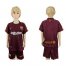 Barcelona Blank Sec Away Kid Soccer Club Jersey