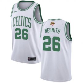 Nike Boston Celtics #26 Aaron Nesmith White 2022 NBA Finals Swingman Association Edition Jersey Mens
