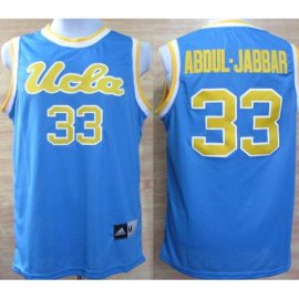UCLA Bruins 33 Kareem Abdul-Jabbar Blue College Basketball NCAA Jerseys