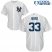 New York Yankees #33 Greg Bird White Cool Base Stitched Youth MLB Jersey
