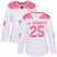 Adidas Toronto Maple Leafs #25 James Van Riemsdyk White/Pink Authentic Fashion Womens Stitched NHL Jersey