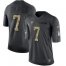 Nike Pittsburgh Steelers #7 Ben Roethlisberger Black Mens Stitched NFL Limited 2016 Salute to Service Jersey
