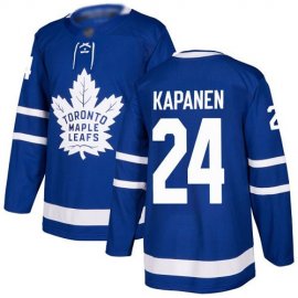 Adidas Toronto Maple Leafs #24 Kasperi Kapanen Blue Home Authentic Stitched NHL Jersey