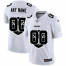 Las Vegas Raiders Custom White Mens Nike Team Logo Dual Overlap Limited NFL Jersey