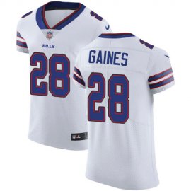 Nike Buffalo Bills #28 E.J. Gaines White Mens Stitched NFL New Elite Jersey