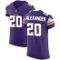 Nike Minnesota Vikings #20 Mackensie Alexander Purple Team Color Mens Stitched NFL Vapor Untouchable Elite Jersey
