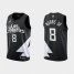 Los Angeles Los Angeles Clippers #8 Marcus Morris Sr. Black Mens Nike NBA 2022-23 Statement Edition Jersey Mens