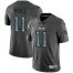 Nike Philadelphia Eagles #11 Carson Wentz Gray Static Youth Stitched NFL Vapor Untouchable Limited Jersey